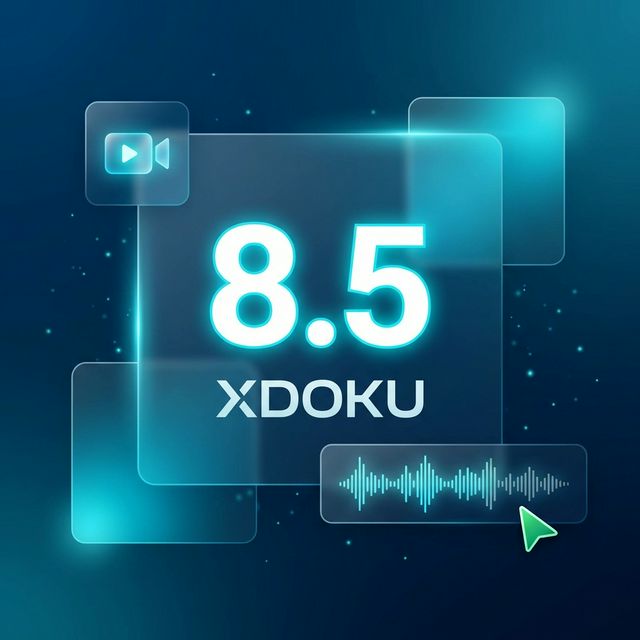 XDOKU 8.5 grabación avanzada